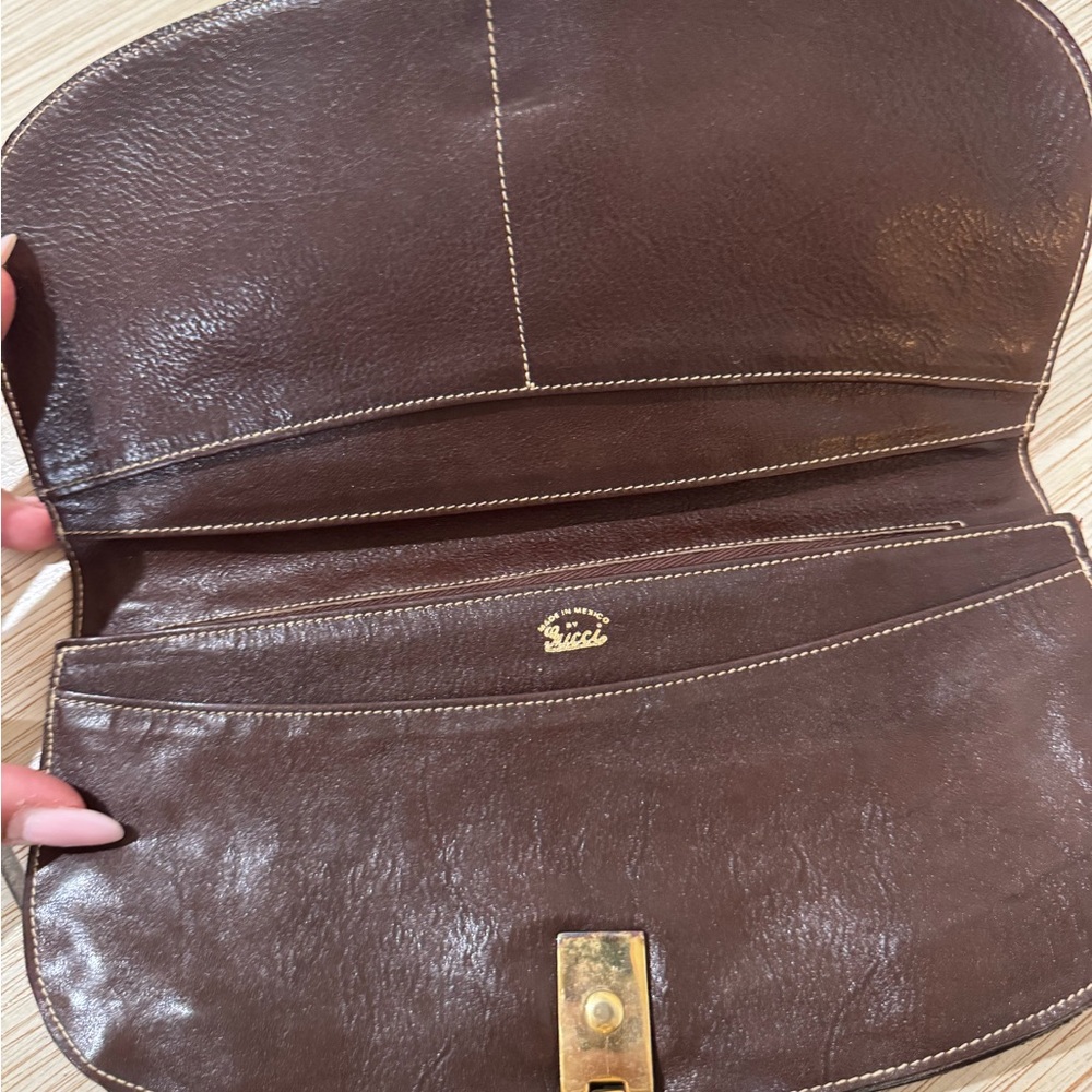 Gucci GG Monogram Vintage Clutch - Picture 7 of 8